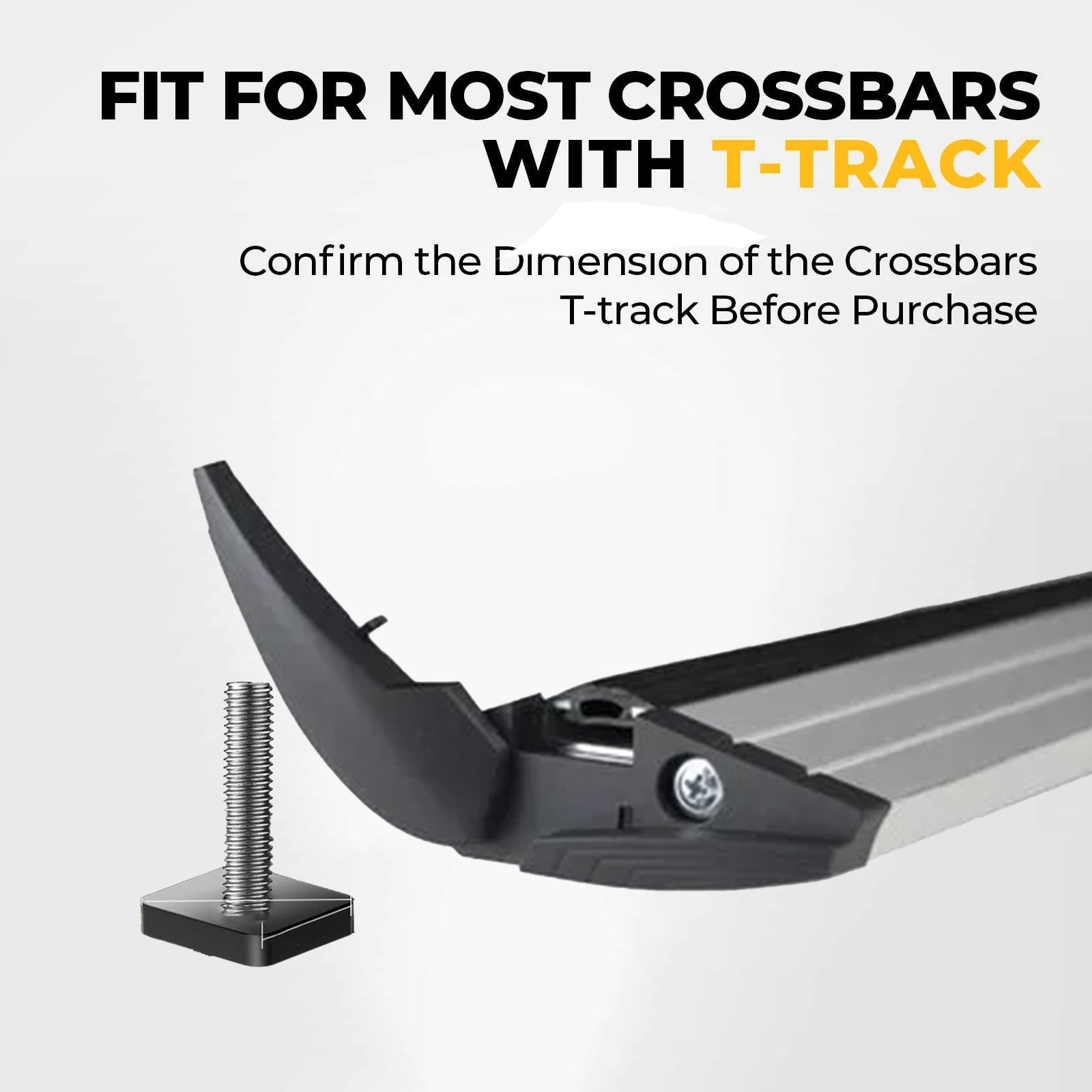 For Toyota Proace City Roof Racks Cross Bars Carrier Alu 2018- Up 3 Qty Silver - 0