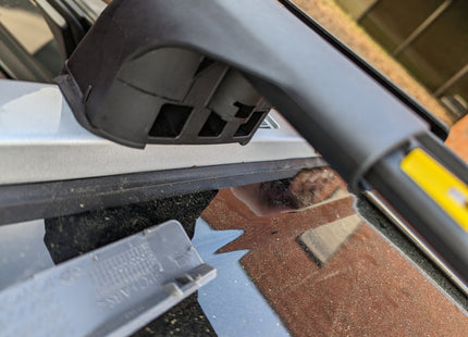 For Toyota Highlander 2020-Up Roof Rack Cross Bars Metal Bracket Flush Rail Alu Black