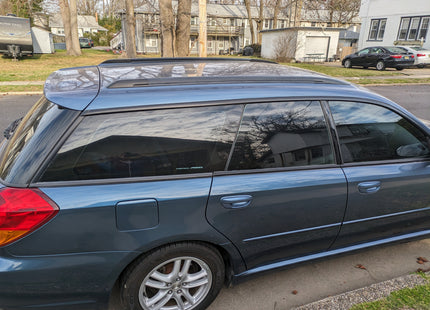 For Subaru Legacy Estate 2003-09 Roof Rack Cross Bars Flush Rail Alu Silver Type 2