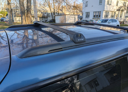 For Subaru Legacy Estate 2003-09 Roof Rack Cross Bars Flush Rail Alu Silver Type 2