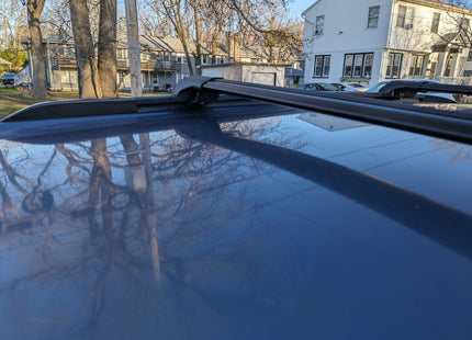 For Subaru Legacy Estate 2003-09 Roof Rack Cross Bars Flush Rail Alu Silver Type 2