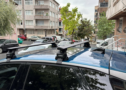 For Peugeot 3008 2024- Up Roof Rack Cross Bars Normal Roof Alu Silver