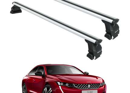 For Peugeot 508 2018-2025 Roof Rack Cross Bars Normal Roof Alu Silver