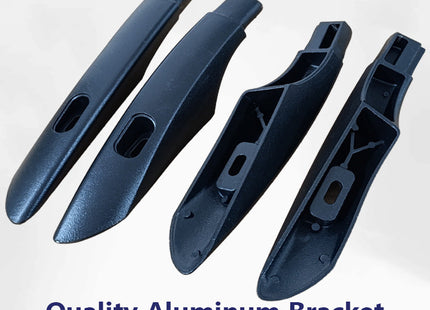 For Fiat Ulysse Roof Rack Rails - Black