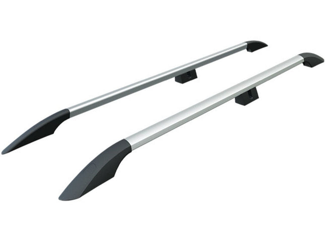 For Renault Kangoo Lwb Long Roof Side Rails, Plus Silver 2021- Up