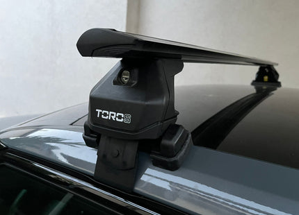 For Polestar Polestar 2 (2020-2025) Roof Rack Cross Bars Normal Roof, Silver