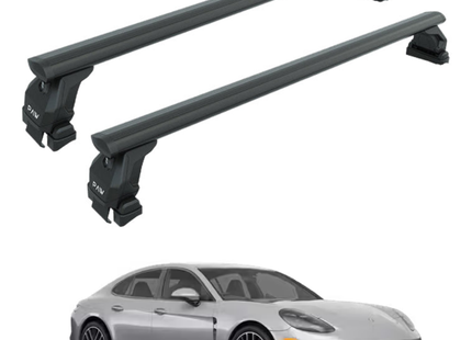 For Porsche Panamera 971 2016-2025 Roof Rack Cross Bars Normal Roof Black