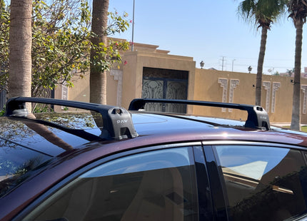 For Porsche Panamera 2009-2016 Roof Rack Cross Bars Fix Point Alu Silver