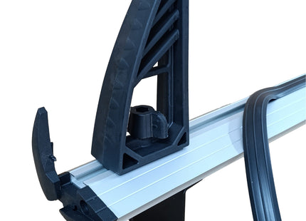 For Volkswagen ID. Buzz Ladder Roof Rack Carrier Cross Bars Aluminum, 3 Qty