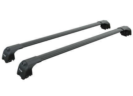 For Bmw 2 Series Grand Tourer 2014-2021 Roof Rack System, Aluminium Cross Bar, Flush Roof, Black