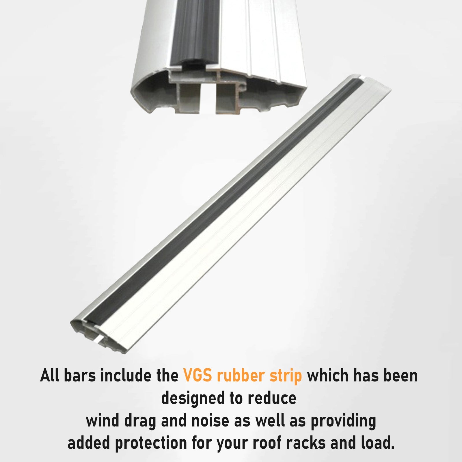 Ladder Roof Rack Carrier Cross Bars Aluminum, 3 Qty For Volkswagen Transporter 2024-2025