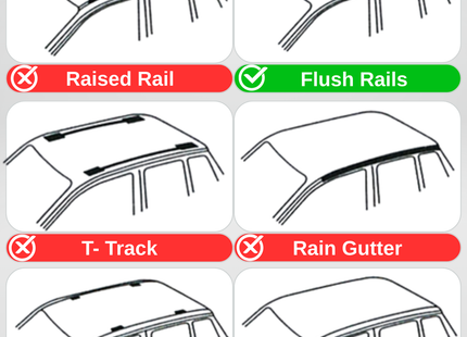 For Mercedes Benz EQA SUV (2021-2026) Roof Rack Cross Bars Flush Rail, Silver