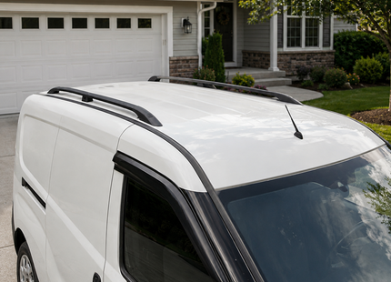 Renault Trafic E-Tech (2026 - Up) Plus Series Roof Side Rails Alu Black