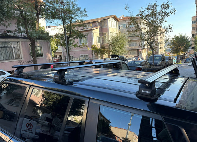 For Honda Elysion 2004-2014 Roof Rack Cross Bars Metal Bracket Fix Point Alu Silver