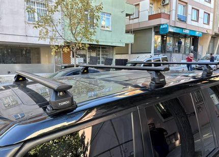 For Land Rover Range Rover 1994-2002 (P38A) Cross Bars Fix Point Pro 6 Silver