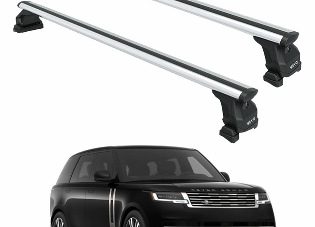 Range Rover Vogue Cross Bars - Fix Point Pro 6 Aluminum Roof Rack (2021-Up) - Silver