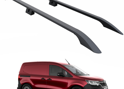 For Renault Kangoo Lwb 2021-2025 Roof Side Rails, Plus Black