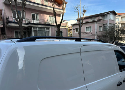 For Renault Kangoo Lwb 2021-2025 Roof Side Rails, Plus Black