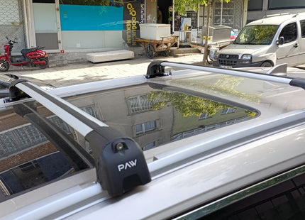 For Nissan X-Trail T33 2021-2025 Roof Rack Cross Bars Flush Rail Black