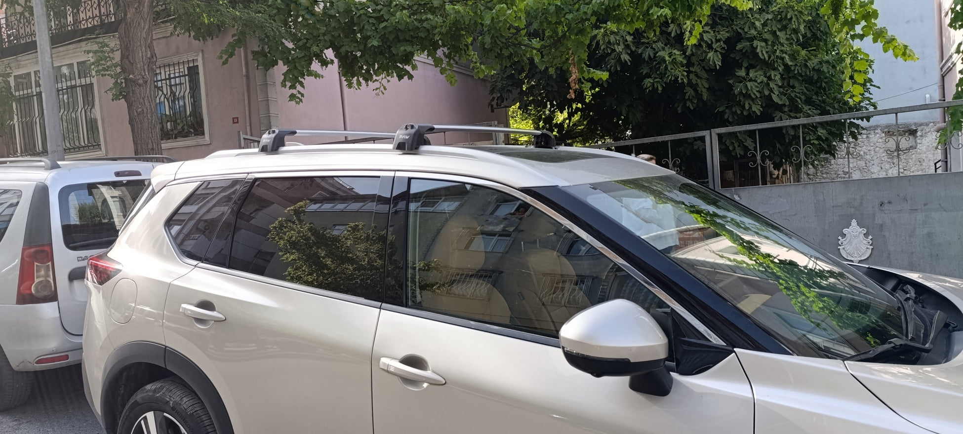For Nissan X-Trail T33 2021-2025 Roof Rack Cross Bars Flush Rail Black