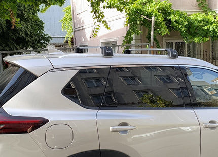 For Nissan X-Trail T33 2021-2025 Roof Rack Cross Bars Flush Rail Black