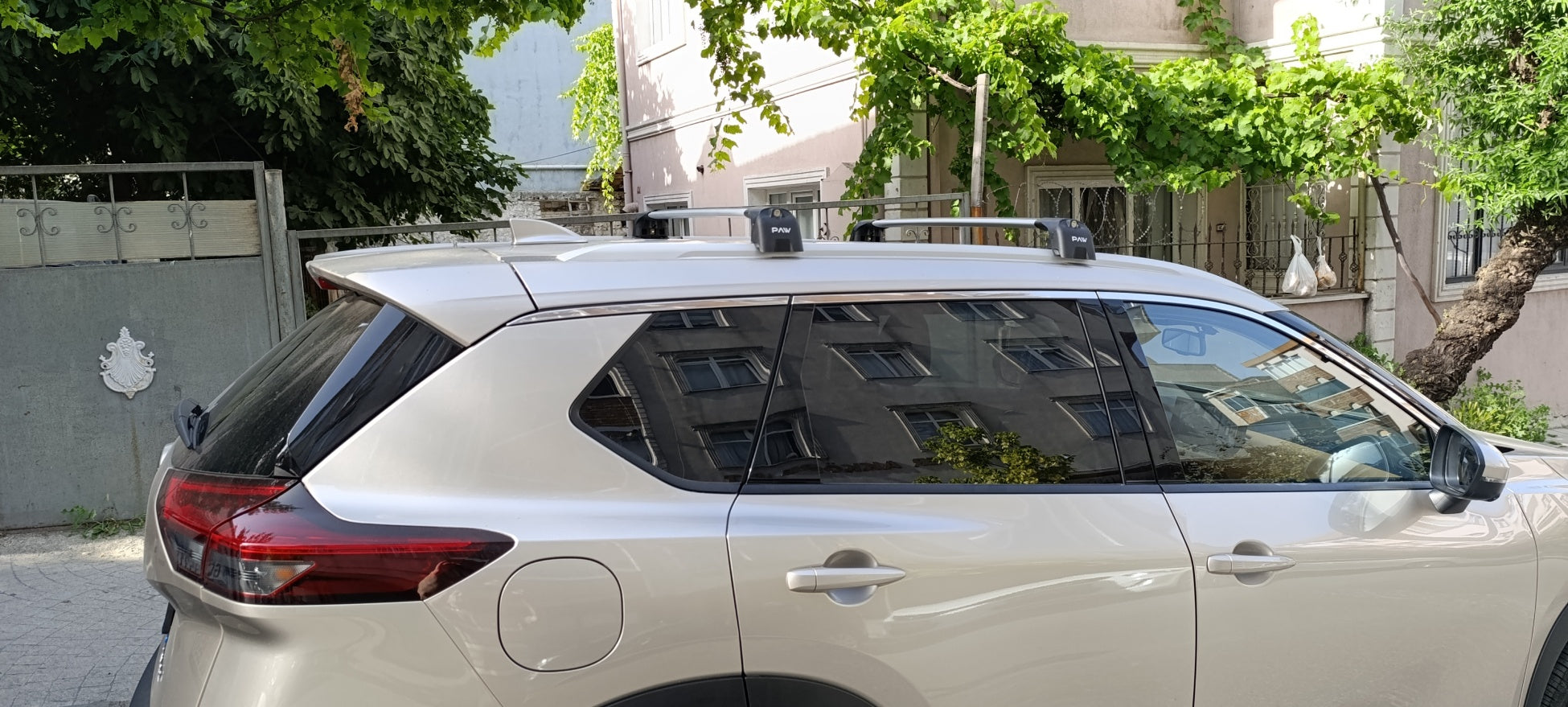 For Nissan X-Trail T33 2021-2025 Roof Rack Cross Bars Flush Rail Black