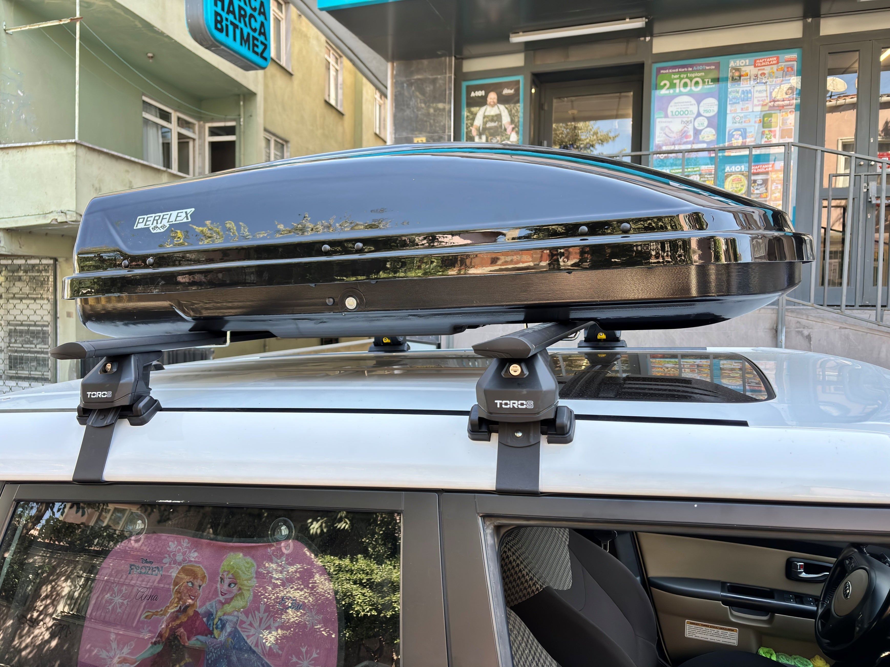 Roof Rack Cross Bars for Kia Soul 2009–2013 – Black, Fits Normal Roof