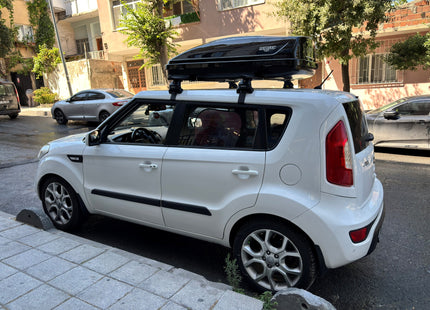 Roof Rack Cross Bars for Kia Soul 2009–2013 – Silver, Fits Normal Roof