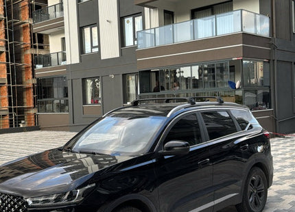 For Chery Tiggo 7 Pro 2022-2025 Aluminium Cross Bar, Roof Rack System, Flush Rail, Silver