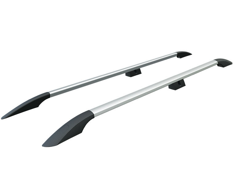 For Volkswagen Multivan T7 LWB Aluminium Roof Rails, Plus Silver 2022- Up