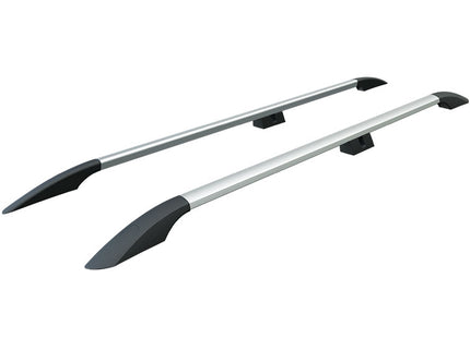 For Fiat Doblo LWB Van Aluminium Roof Rails To Fit LWB 2010-2020 Silver