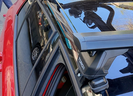 For Skoda Fabia Aluminum Roof Rack System Carrier Cross Bars Silver 2021-Up