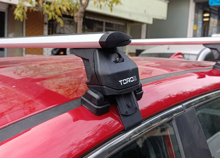 For Kia Rio Sedan 2015-Up Roof Rack Cross Bars Normal Roof Alu Silver