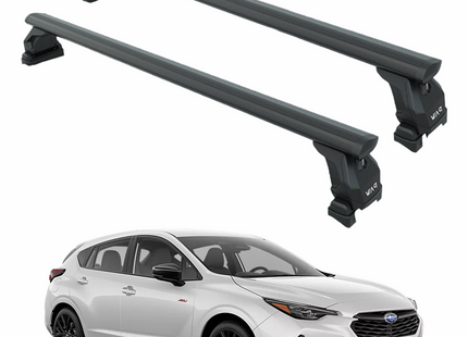 For Subaru Impreza Hatcbach 2024-2025 Roof Rack Cross Bar Fix Point Pro Fix Black