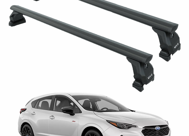 For Subaru Impreza Hatcbach 2024-2025 Roof Rack Cross Bar Fix Point Pro Fix Black