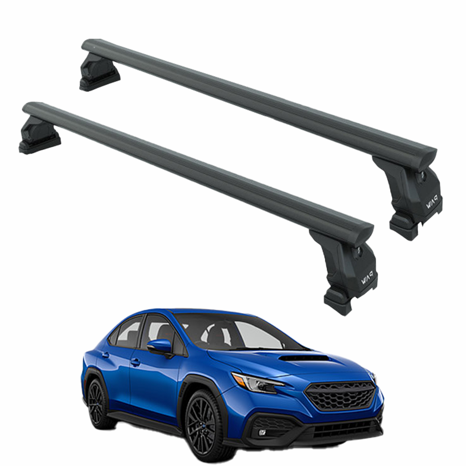Subaru WRX 2019-2025 Roof Rack Cross Bar Fix Point Pro Fix Black