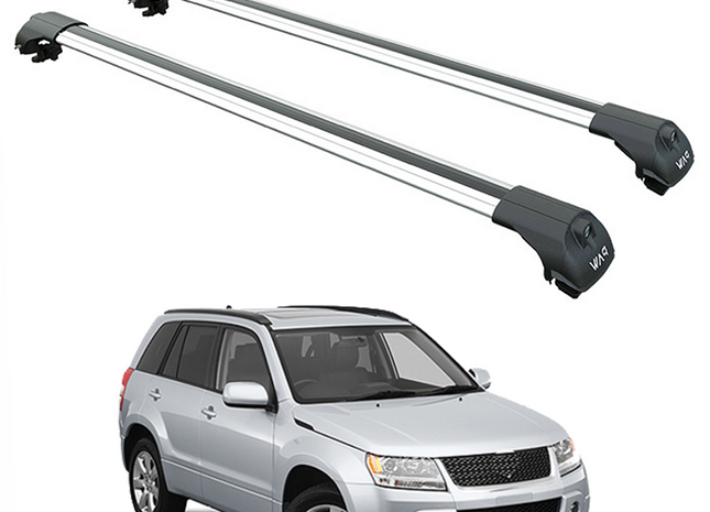 For Suzuki Grand Vitara 2005-2014 Roof Rack System Carrier Cross Bars Silver