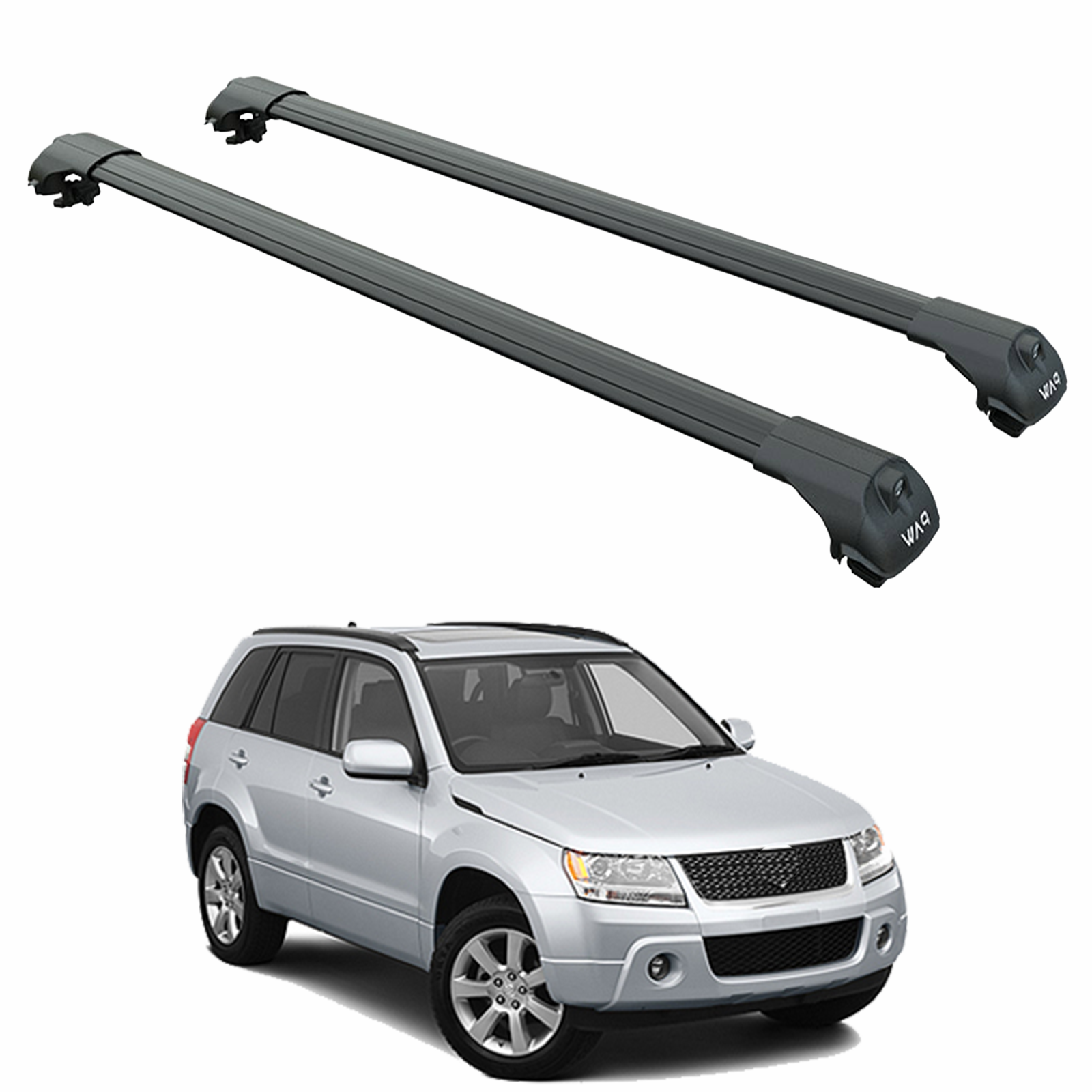 For Suzuki Grand Vitara 2005-2014 Roof Rack System Carrier Cross Bars Black