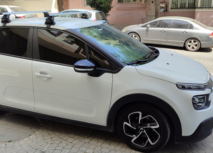 For Mazda 2 Series 2016-Up Roof Rack Cross Bars Normal Roof Alu Silver