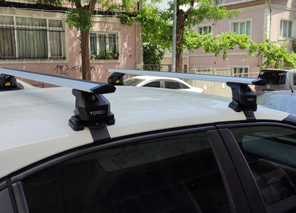 For Bmw 2 Series Active Tourer 2014-2021 Roof Rack System, Aluminium Cross Bar, Normal Roof, Black