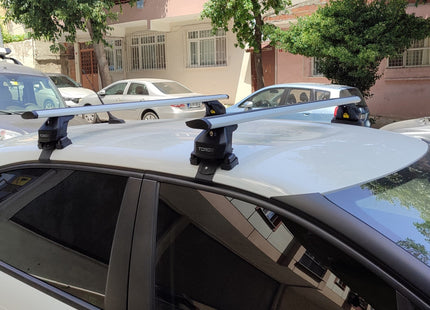 For Kia Seltos LX 2022-Up Roof Rack Cross Bars Normal Roof Alu Black