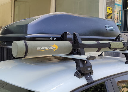 For Kia Rio Sedan 2015-Up Roof Rack Cross Bars Normal Roof Alu Black