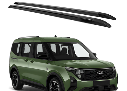 Tourer Flush Roof Rails | Ford Courier 2024+ | Black