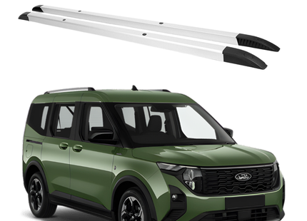 Tourer Flush Roof Rails | Ford Courier 2024+ | Silver