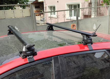 For Toyota Auris 2013-19 Roof Rack Cross Bars Normal Roof Alu Silver