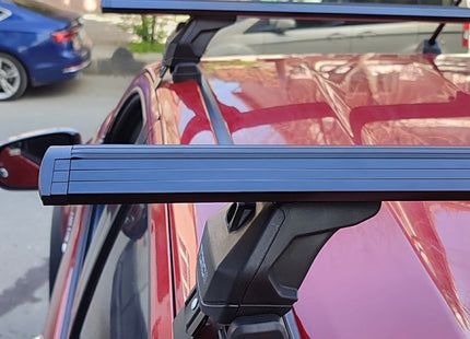 For Toyota Hilux 2015-2021 Roof Rack Cross Bars Normal Roof Alu Black