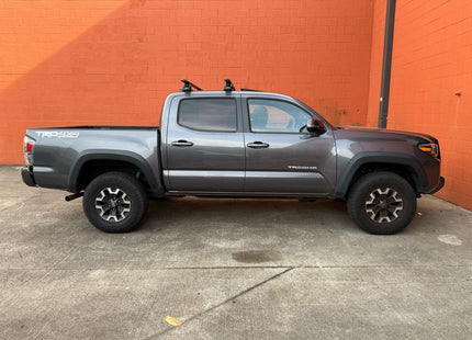 For Toyota Tacoma 2016-2023 Roof Rack Cross Bars Normal Roof Alu Silver