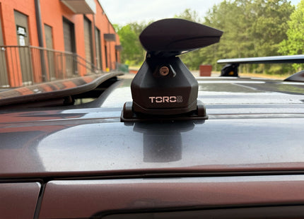 For Toyota Tacoma 2016-2023 Roof Rack Cross Bars Normal Roof Alu Black