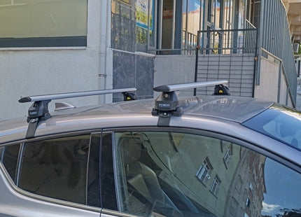 For Toyota C-HR Roof Rack Cross Bars Normal Roof Black 2019-2023