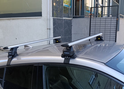 For Toyota C-HR Roof Rack Cross Bars Normal Roof Silver 2019-2023